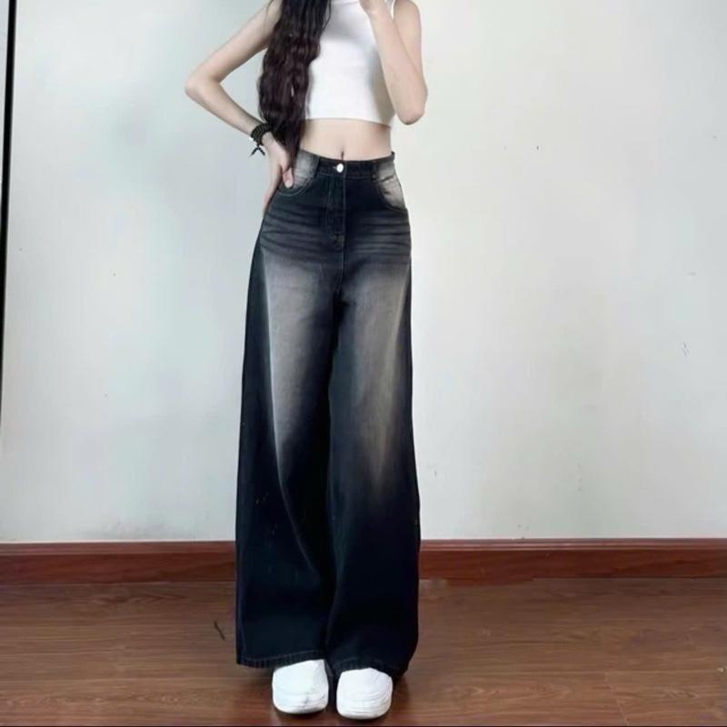 [50-100kg] QUẦN SUÔNG JEAN BIGSIZE CHẤT JEAN MỀM KHÔNG DÃN, LƯNG CAO TÔN DÁNG CHO NỮ ĐẬU BIGSIZE ( Q539 Q540 Q547 Q527) | BigBuy360 - bigbuy360.vn