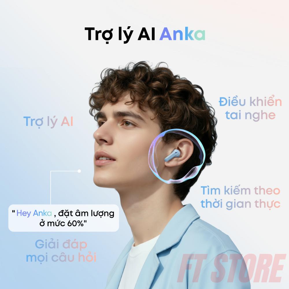 Tai nghe bluetooth Anker Soundcore D1202 R60i NC chống ồn ANC Chống nước và bụi IP55, phát nhạc 50H | BigBuy360 - bigbuy360.vn