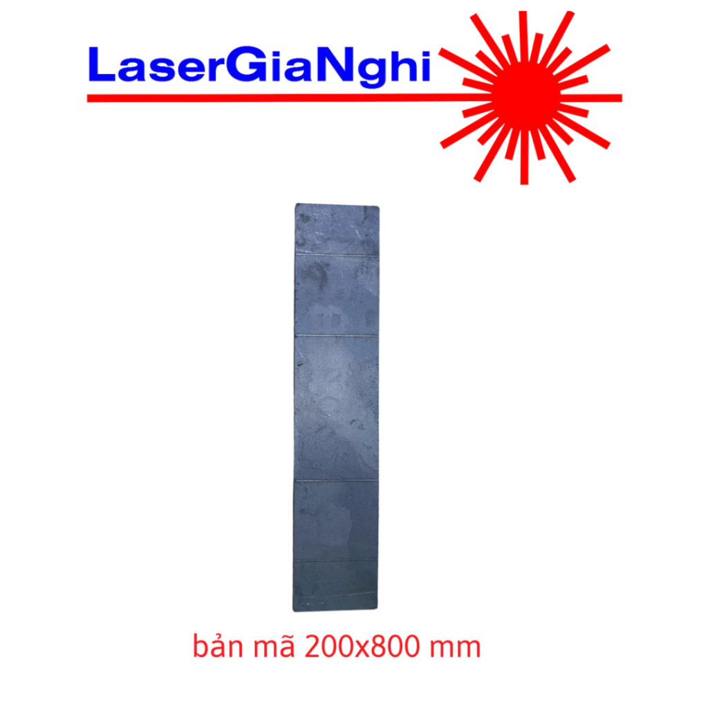bản mã - thanh la sắt 200x800mm dày 4mm