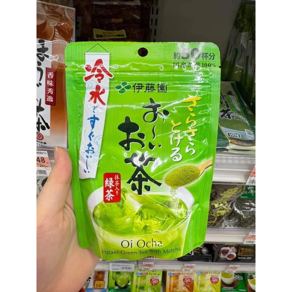 Bột Matcha Itoen Oi Ocha Matcha Powder - Nhật Bản Pha Uống Pha Matcha Latte Và Làm Bánh 40g,80g