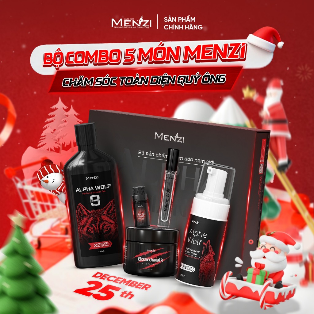 MUA 5 ĐƯỢC 6 [COMBO ANH TRAI HOÀN HẢO 5IN1 - Tặng Kèm Thêm 1 Lăn Khử Mùi] Sản Phẩm Chính Hãng