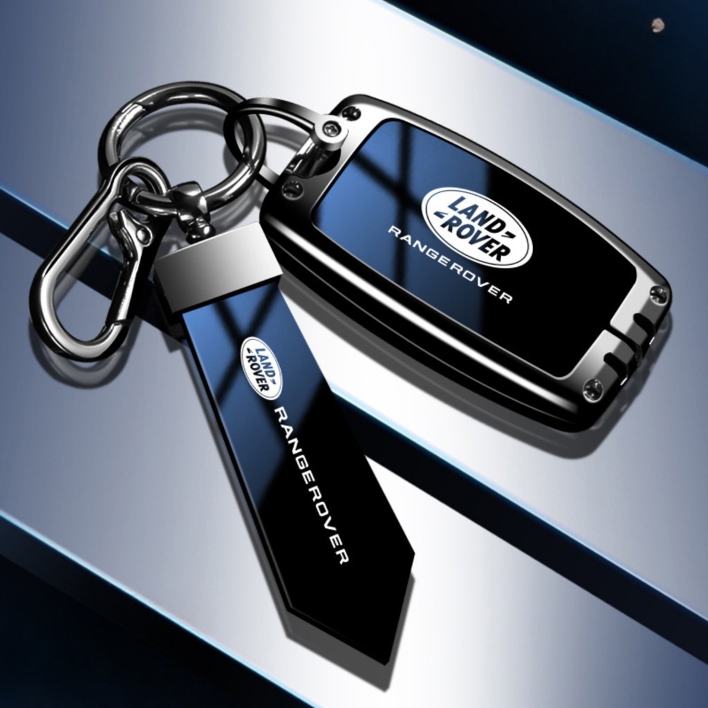 Ốp Chìa Khóa Ô Tô Land Rover Range Rover Sport Velar Discovery 4 Defender - Logo Hợp Kim - KL26