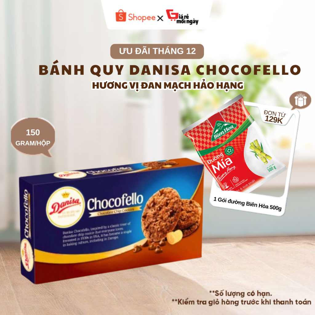 Bánh quy Danisa Chocofello 150g
