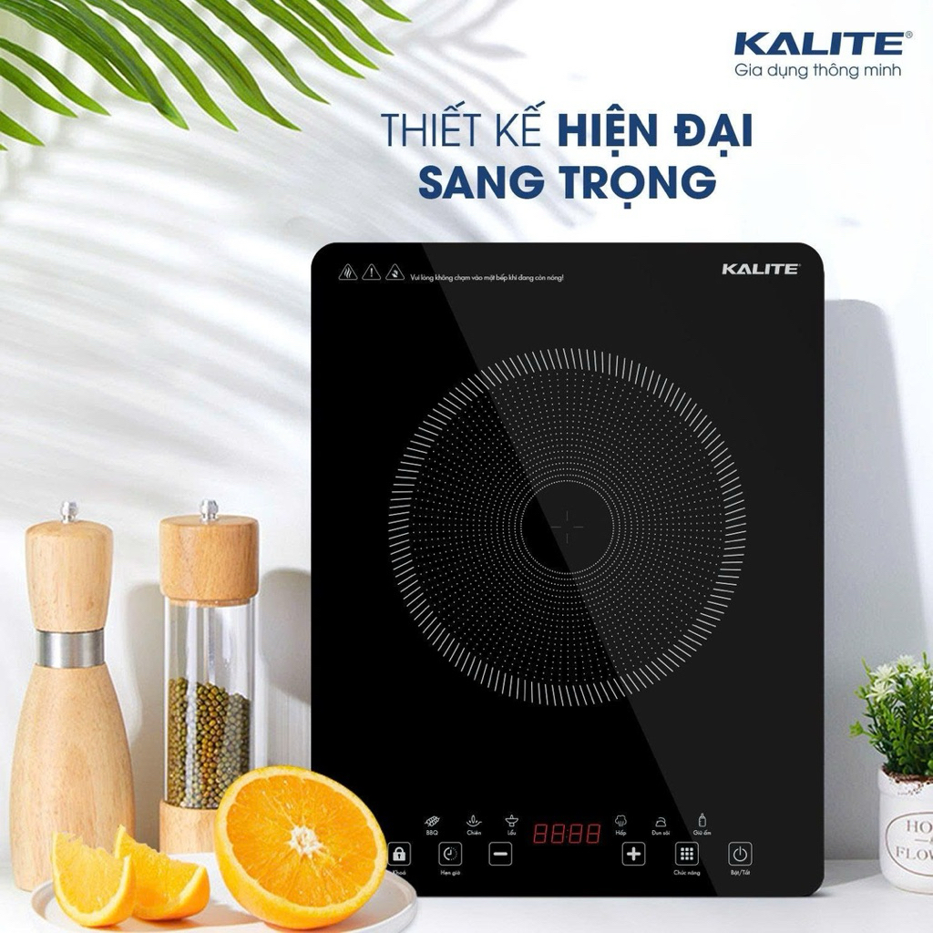BẾP TỪ ĐƠN KALITE KLI6600- bh chính hãng 24 thang