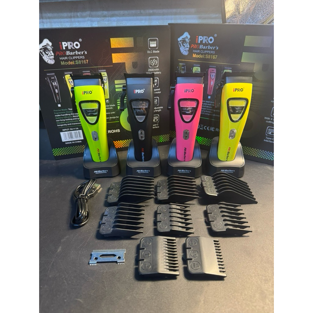 Tông đơ cắt tóc ipro probarber S8167 cao cấp