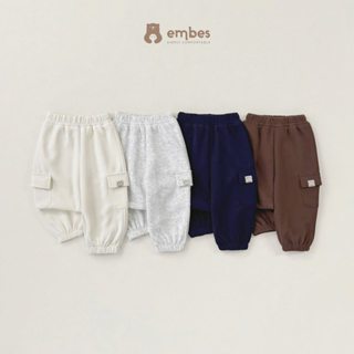  Quần bomber nỉ dày ấm Embes cho bé trai bé gái size từ 9M đến 4Y 