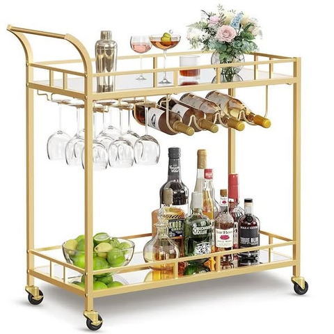 Xe đẩy Songmics Bar Cart LRC090A03