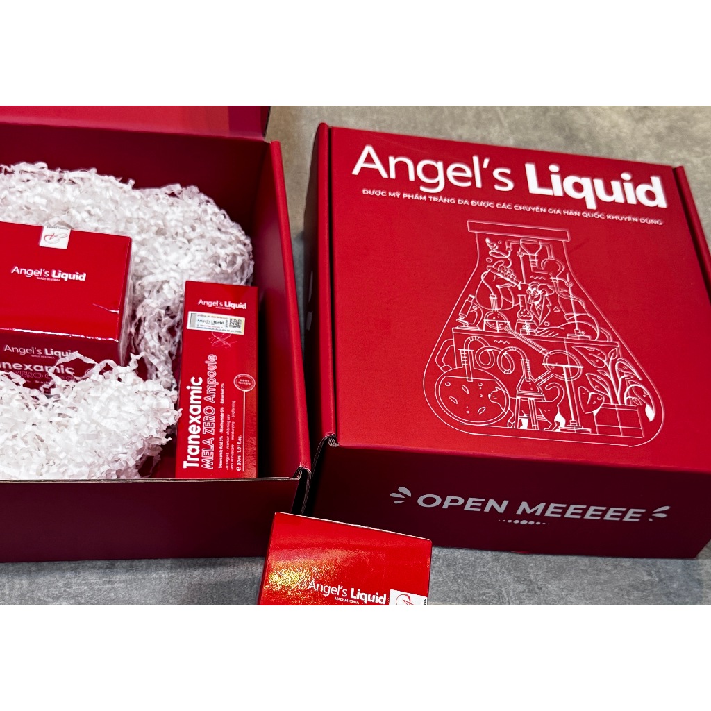 [Angel's Liquid] Bộ Sản Phẩm Serum & Kem Dưỡng Cải Thiện Thâm Nám Chuyên Biệt Angel's Liquid Tranexa