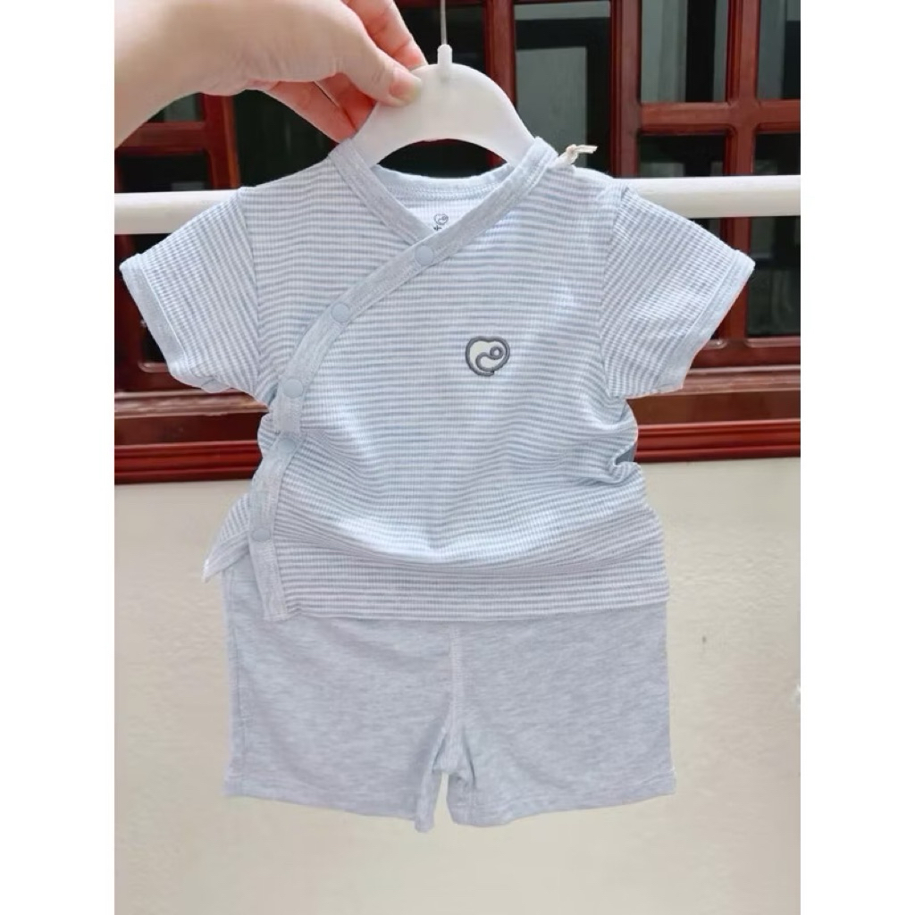 BU ĐÂY -  Bộ cộc tay Bubaby sơ sinh (0-3m, 3-6m)