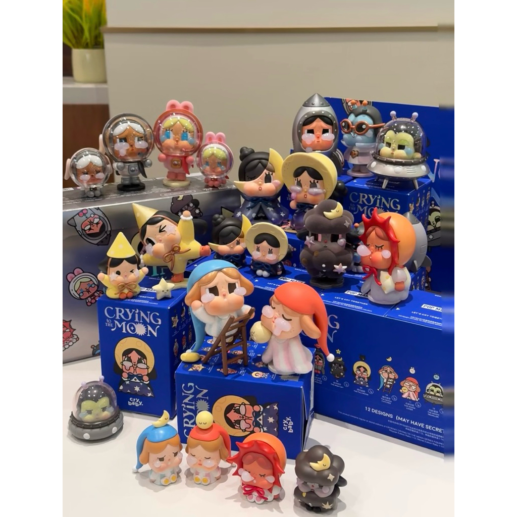 [Sẵn | Chính hãng] - Mô hình CRYBABY - CRYBABY CRYING to THE MOON series