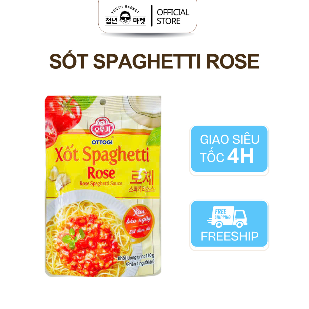 Xốt Spaghetti Rose Ottogi 110g
