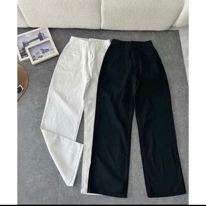 [50-100kg] QUẦN SUÔNG JEAN BIGSIZE CHẤT JEAN MỀM KHÔNG DÃN, LƯNG CAO TÔN DÁNG CHO NỮ ĐẬU BIGSIZE ( Q539 Q540 Q547 Q527) | BigBuy360 - bigbuy360.vn