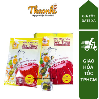 Bột Rau Câu Sóc Vàng Hộp 10 gói