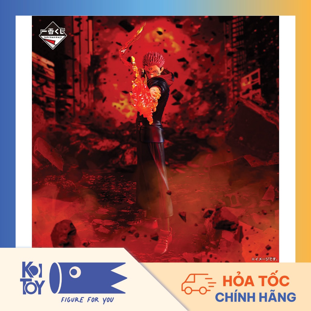 (Chính hãng) Mô Hình Jujutsu Kaisen - Sukuna - Ichiban Kuji Prize C Figure Bandai