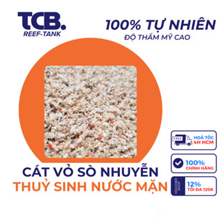 Cát vỏ sò nhuyễn hồ cá biển 1kg – tạo nền sinh thái hoàn hảo