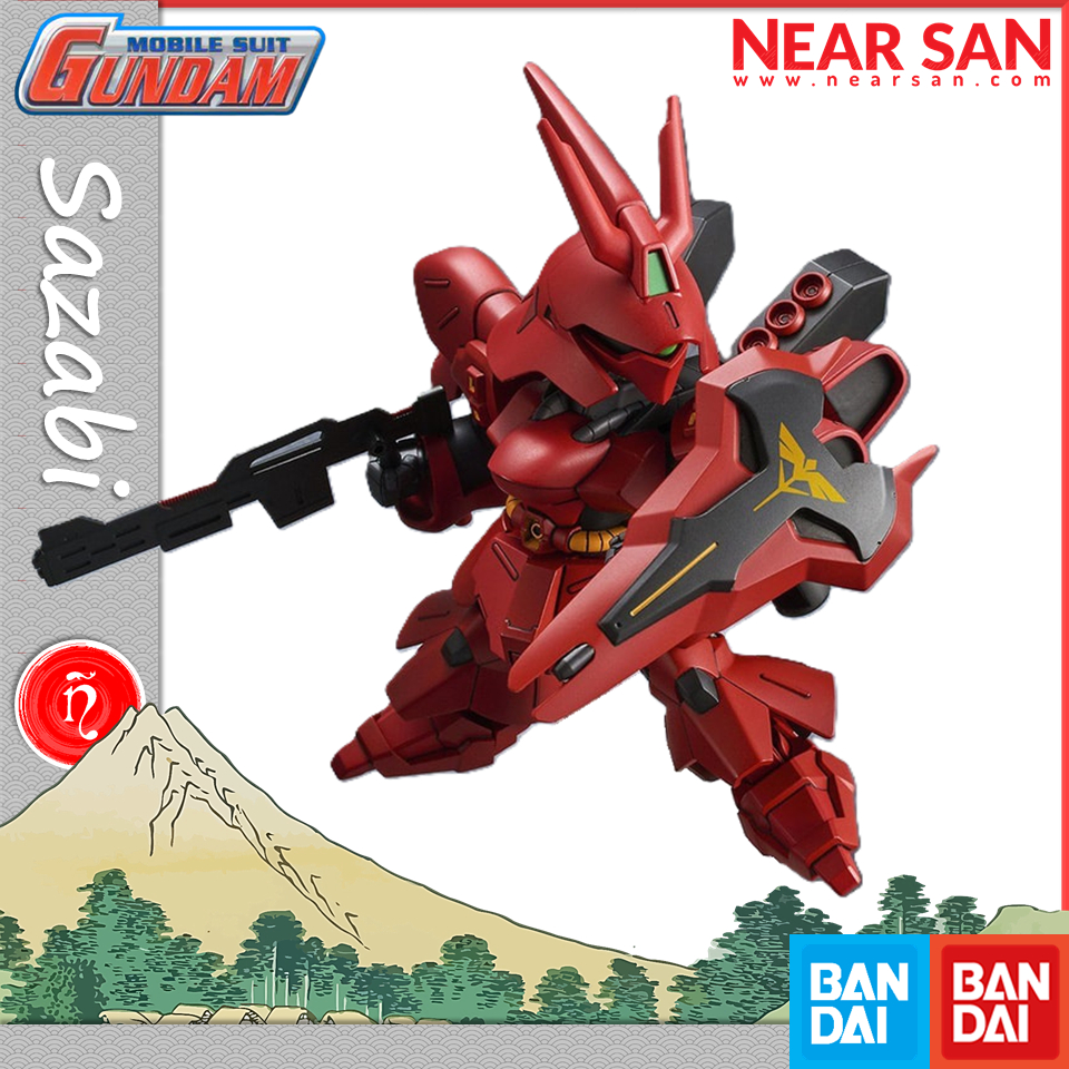 sazabi gundam mô hình lắp ráp bandai sd gundam ex standard