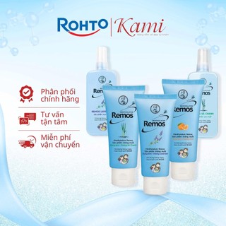 Kem Chống Muỗi Rohto Mentholatum Remos Hương Lavender, Chanh Xả, Cam 70ml
