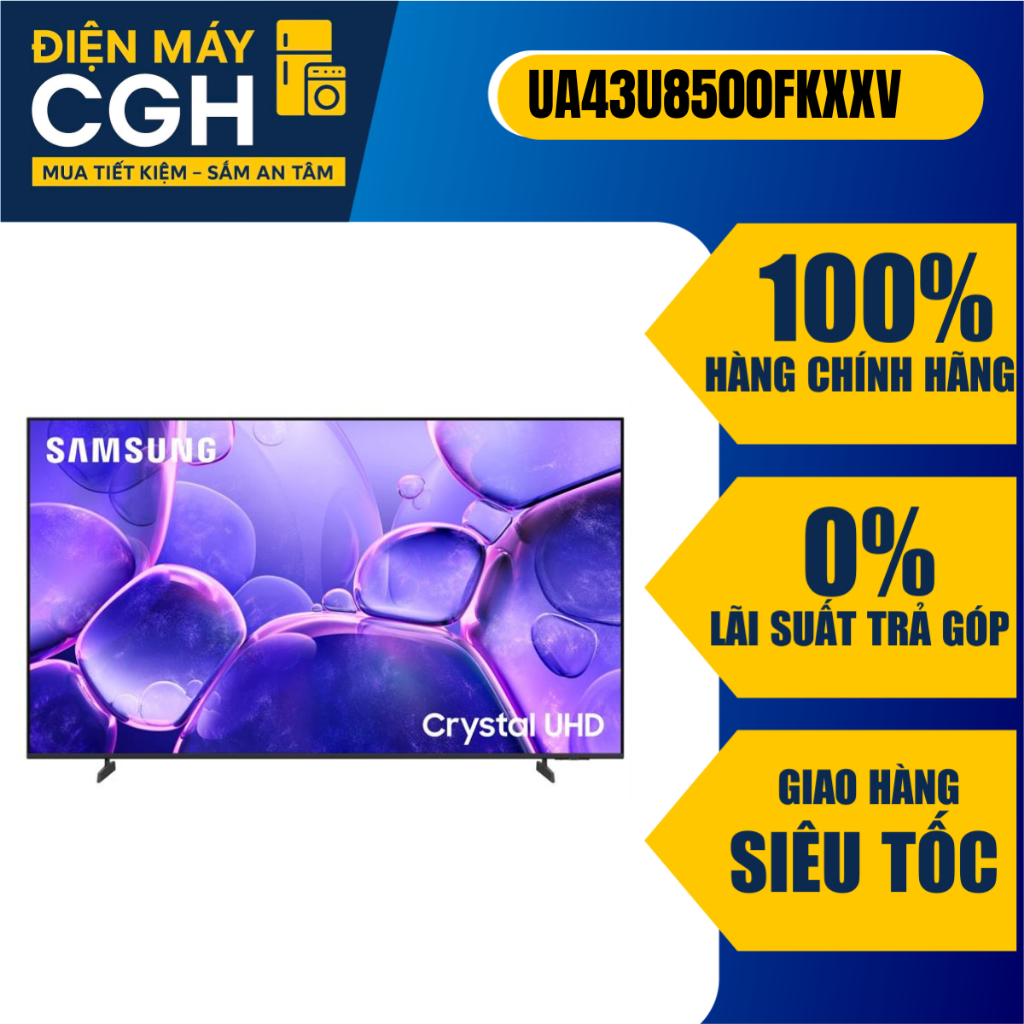 Tivi Samsung 43 inch 4K Smart TV UA43U8500FKXXV