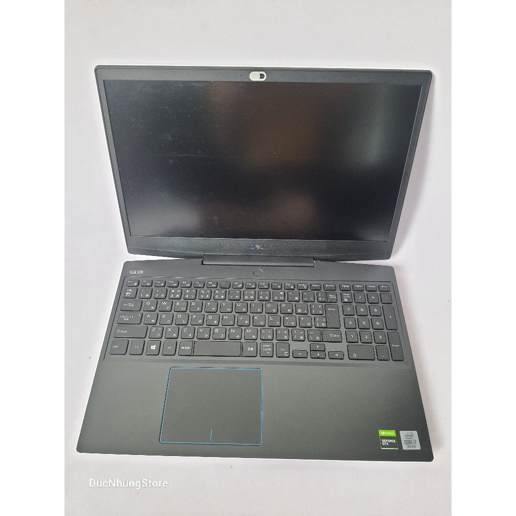 (có lỗi nghiêm trọng) Dell G3 3500/ core i7 10750H/ NVIDIA GTX 1660ti /ram 4G/ ssd 128Gb/15.6 inch F