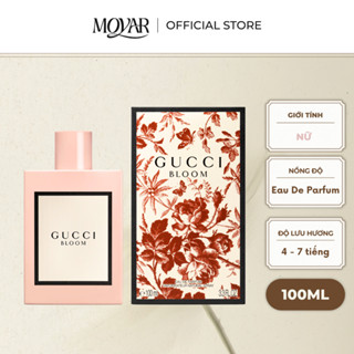  Nước hoa Fullsize Gucci Bloom EDP   Gucci Bloom Hồng   | Nước Hoa Nữ 100ml | Moyar Perfume 