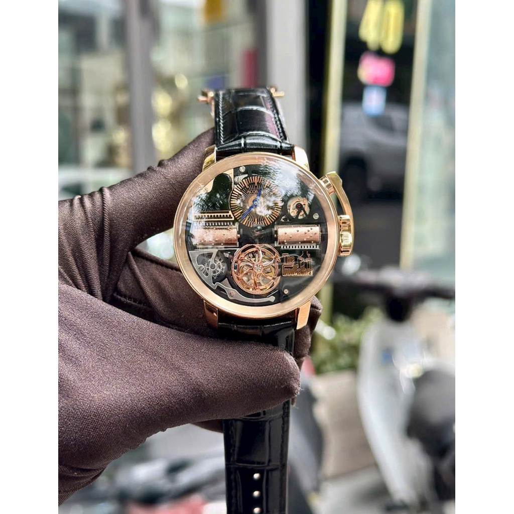 Đồng hồ Jacob & Co Opera Godfather size : 43mm Máy thuỵ Năng lượng : cơ tự động Kính shaphie nguyên 