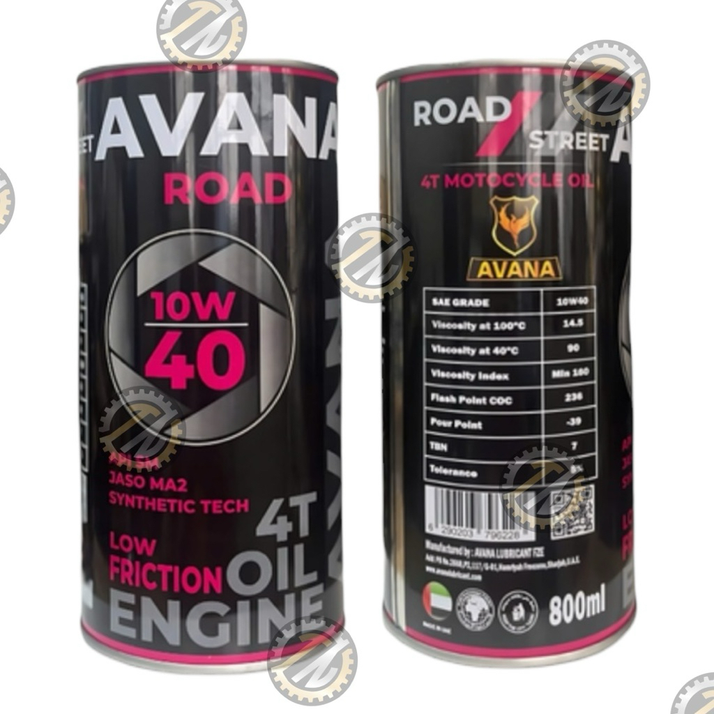 Nhớt Avana ROAD 10W40 800ml