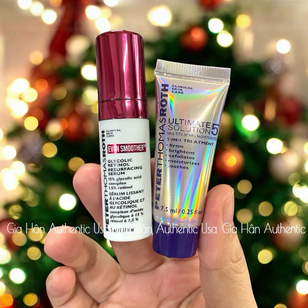 Combo tái tạo & phuc hồi da Peter Thomas Roth