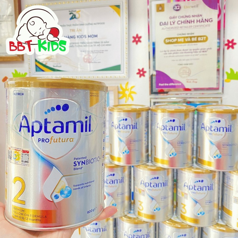 APTAMIL PRO - ÚC - Sữa Aptamil Profutura Úc 900g Giúp Bé Tăng Cân, Tăng Chiều Cao, Phát Triển Toàn D
