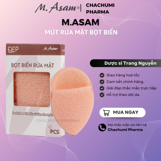 (Quà Tặng Không Bán) Mút Rửa Mặt Bọt Biển M. Asam