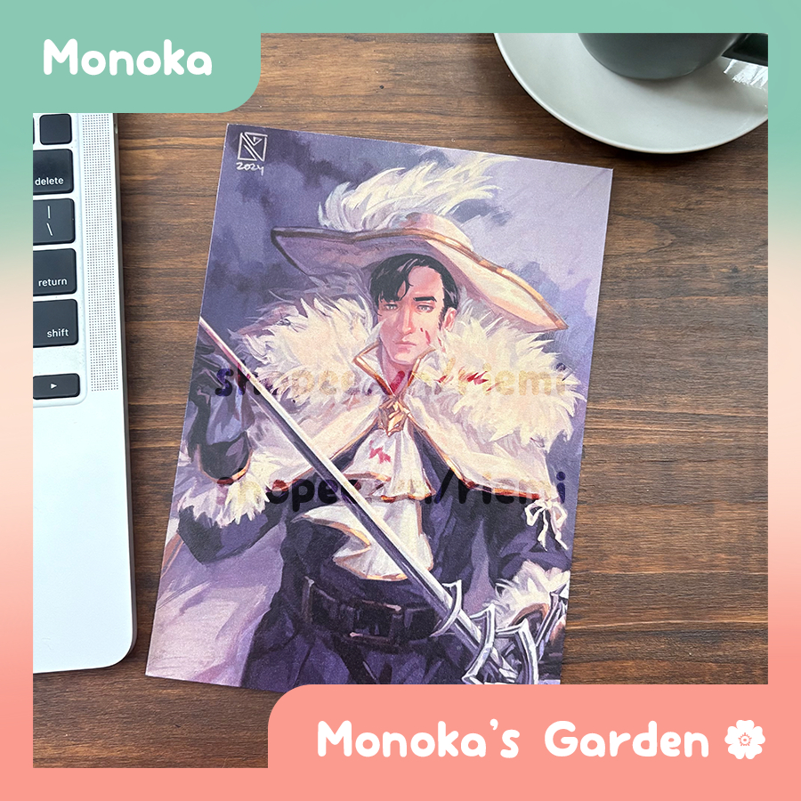 Art Print A5 Limbus Company Cinq Assoc. Meursault artist Monoka