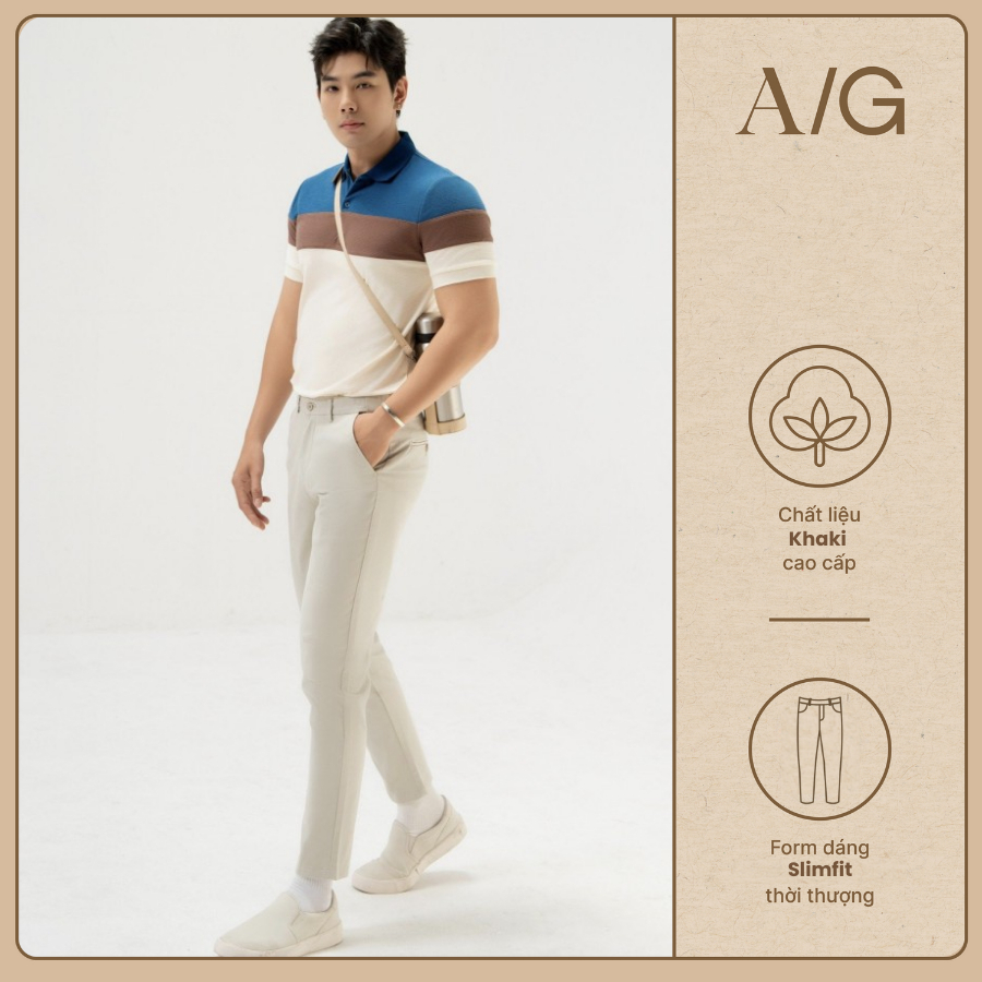 AG509 Quần Khaki Americus Gosani Lưng Co Giãn Nhiều Màu