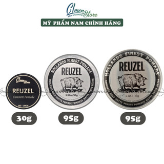 Pomade tạo kiểu tóc Reuzel Concrete Hold Matte Pomade – Mẫu thử 30g - Full seal 95g & 113g 