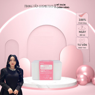  Hộp bông tẩy trang Miniso 1000 miếng Nhật bản 