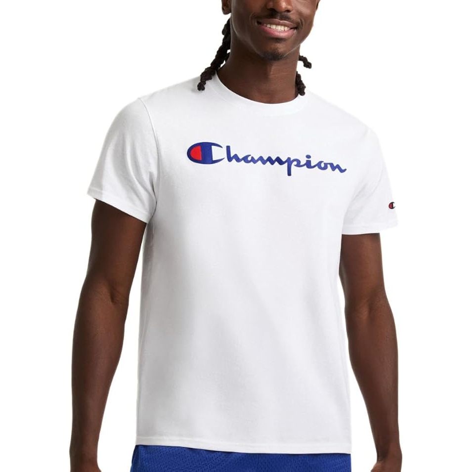 Áo thun nam tay ngắn Champion Men's Heritage Short Sleeve Tee, Men’s T-Shirts, Vintage Shirts, Men’s