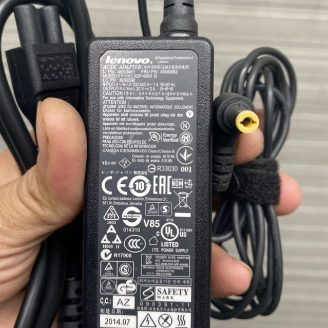 Sạc laptop lenovo 20V-2A