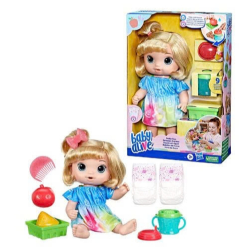 Búp bê BABY ALIVE Biết Ăn & Đi Poo