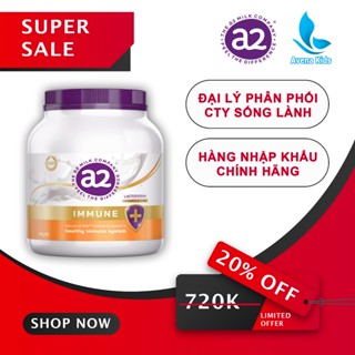 Sữa Tươi Nguyên Kem Dạng Bột A2 Immune Lactoferin Úc 900g-Tăng Đề Kháng cho bé-Avena Kids 