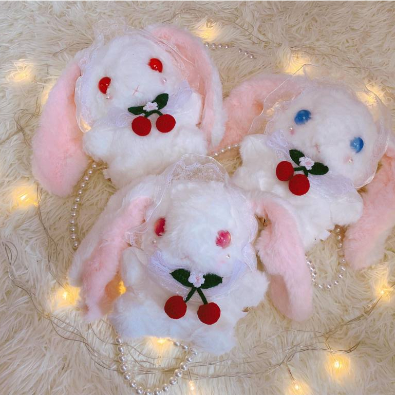 Túi Giỏ Bé Thỏ Lolita Cute (Cute Bunny Lolita Bag) – Túi Đựng Mỹ Phẩm Đa Năng, Túi Xác Thời Trang Đá