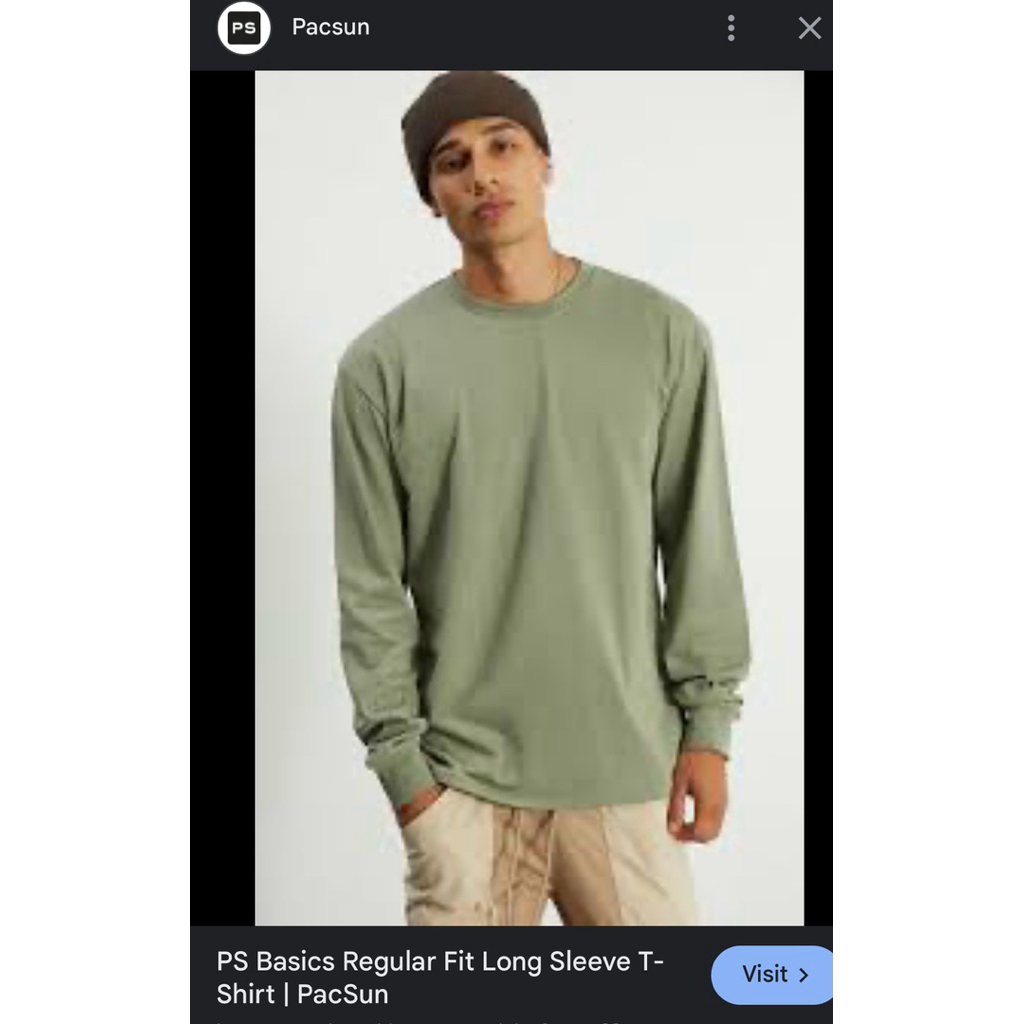 Áo thun cotton Nam PACSUN