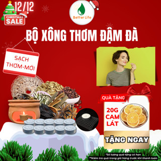  Bộ bếp xông nhà thảo mộc THƠM ĐẬM ĐÀ Better Life giúp lan tỏa hương thơm rõ nét thư giãn tinh thần khử mùi hiệu quả 