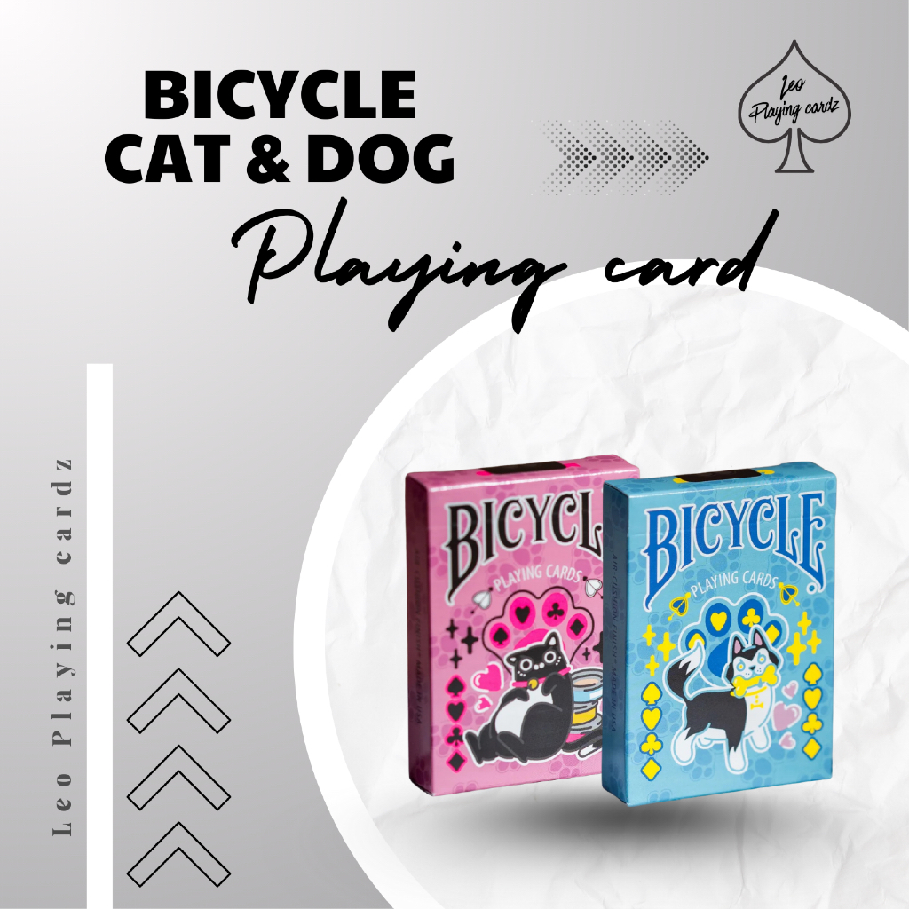 Bộ bài tây BICYCLE CAT & DOG playing card
