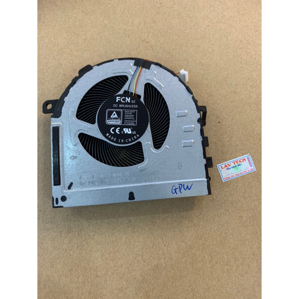 Quạt Lenovo IdeaPad Gaming 3-15ACH6 3-15IHU6 5H40S20431 0.5V - CPU & GPU