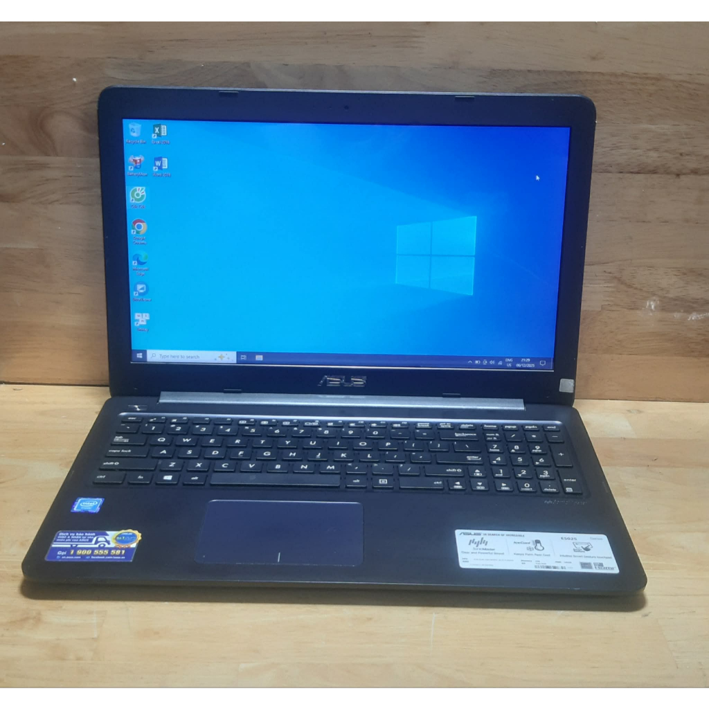 Laptop ASUS E502S – Celeron N3050 - RAM 2G - SSD 120G – Màn hình 15.6in HD