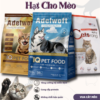 Thức Ăn Cho Mèo Chính Hãng - Hạt Cho Mèo IQ PET FOOD 5kg Langlike 5kg Nhiều Topping Đạm Protein Cho Mọi Lứa Tuổi 