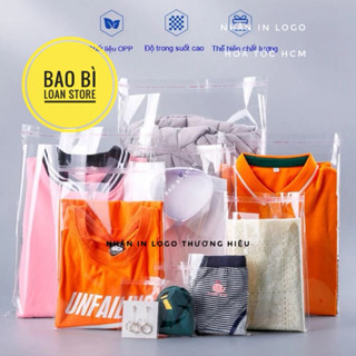 1KG TÚI OPP BĂNG KEO DÁN MIỆNG, TÚI BÓNG KIẾNG TRONG SUỐT (ĐÃ TÍNH NẮP)