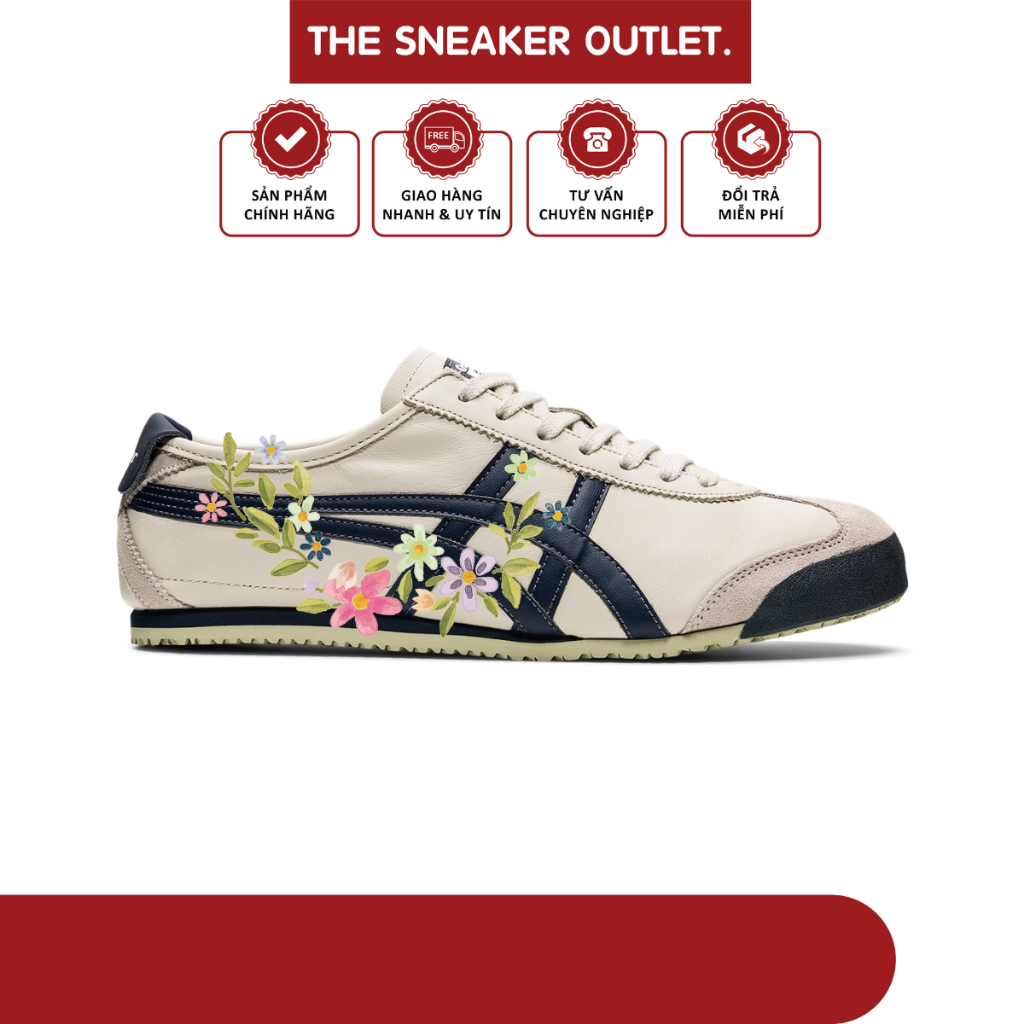 [ CHÍNH HÃNG ] Giày Onitsuka Tiger Mexico 66 'Bird Peadcoat' - The Sneaker Outlet