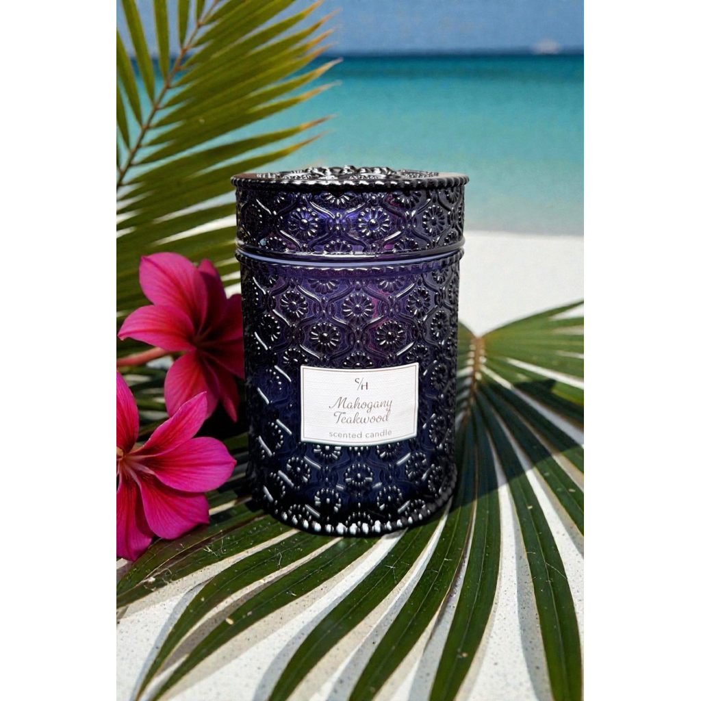 ✨ Nến Thơm Mahogany Teakwood - Nâng Tầm Không Gian Sống Của Bạn ✨