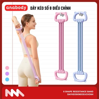 Dây Kéo Số 8 Tai Mèo - Điều Chỉnh 6 Mức - Tập Vai Lưng Ở Nhà, Văn Phòng - DayKeoTaiMeo