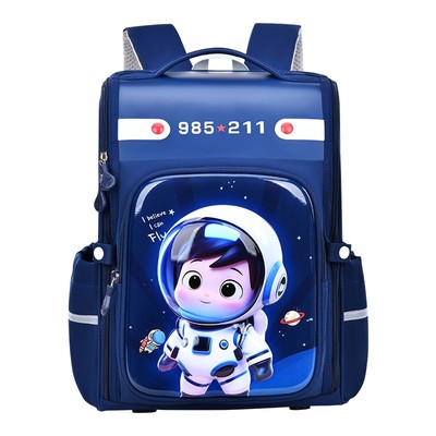 Balo chống gù PHI HÀNH GIA NÀNG TIÊN CÁ DINO PONY dáng hộp 3D cho bé gái và bé trai học sinh tiểu học dễ thương BEE GEE