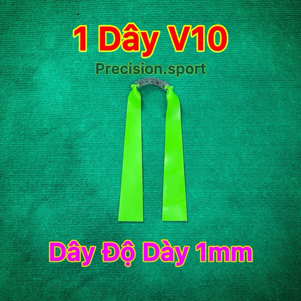 Dây Thun Cao Su Vip 10 , vip 10 pro Xanh 1.0mm , Bản Rộng 4cm